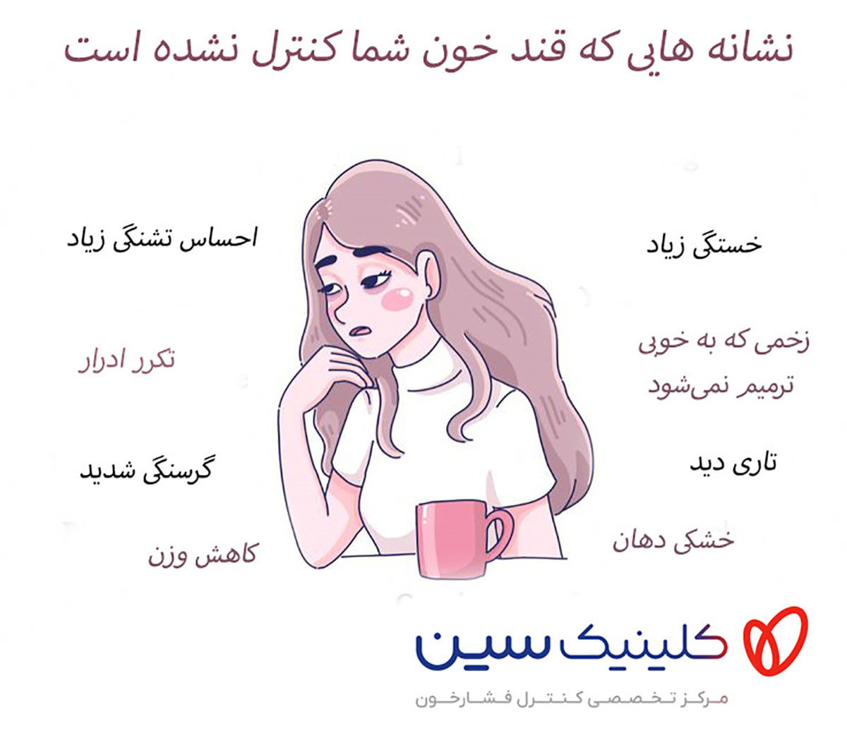 علائم دیابت