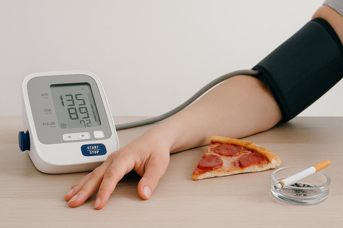 فشار خون بالا و عادات بد