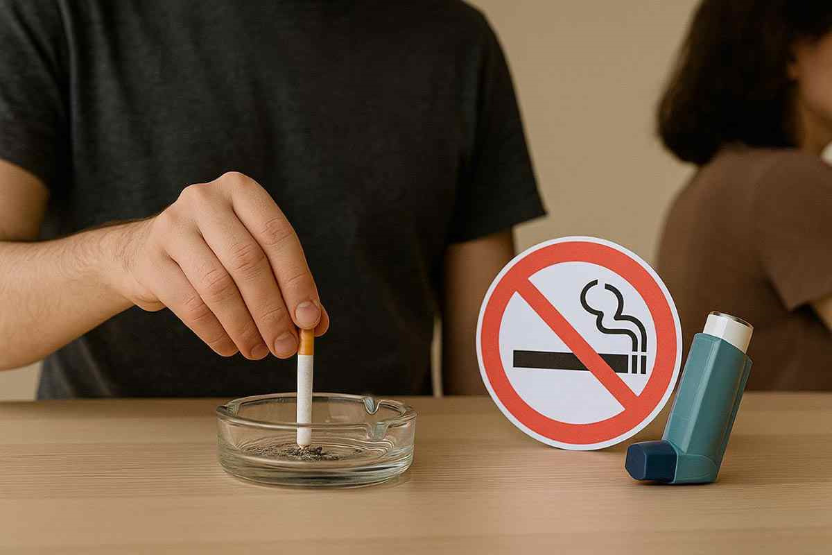 سیگار در روز های آلوده