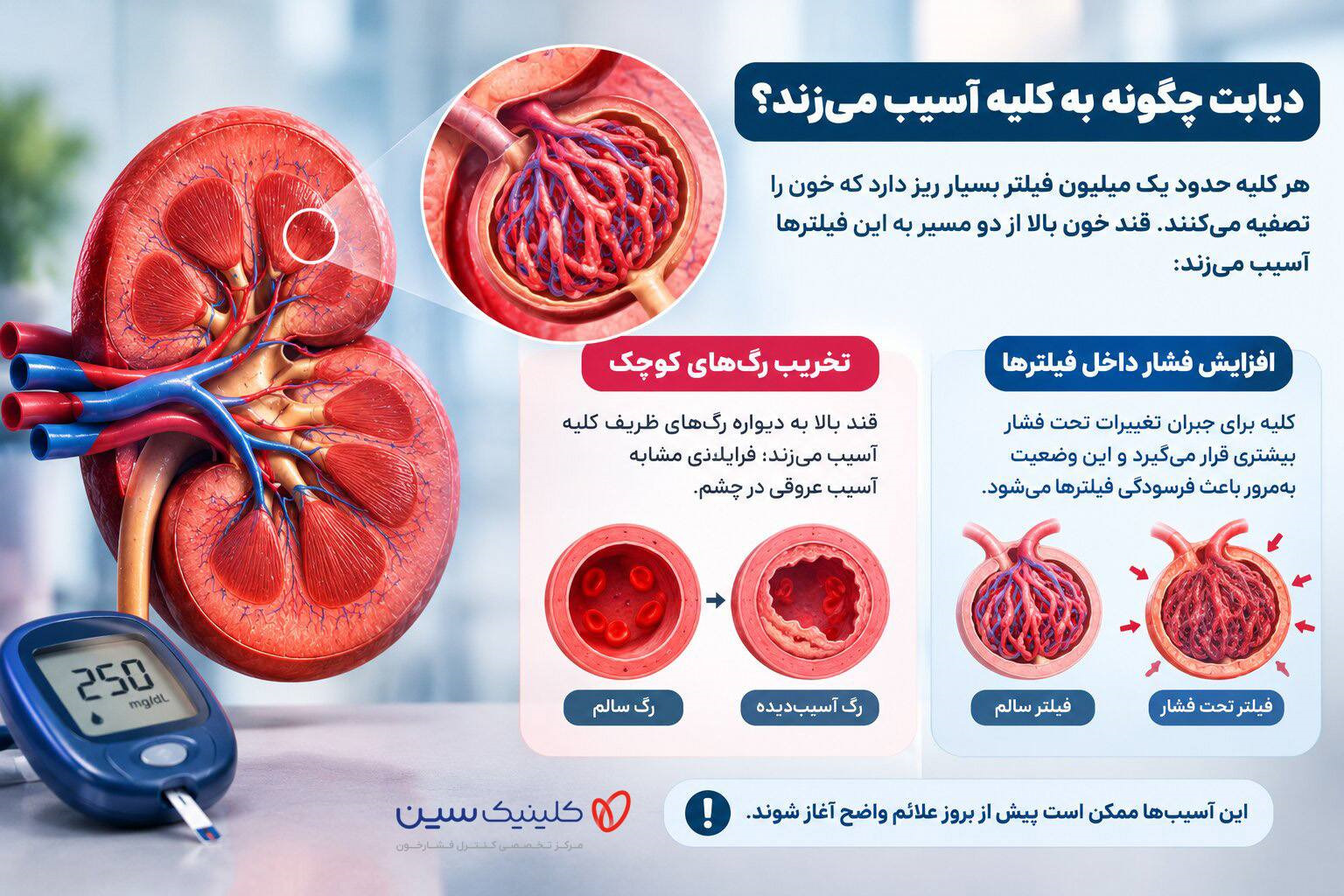 دیابت و آسیب به کلیه