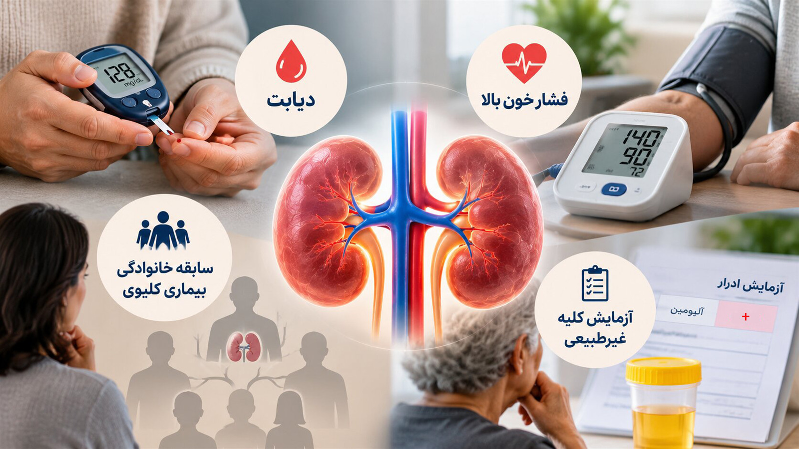چه کسانی باید بیشتر مراقب سلامت کلیه باشند؟